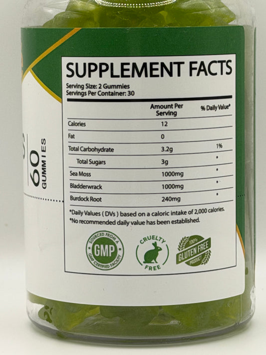 Mossé Sea Moss Gummies